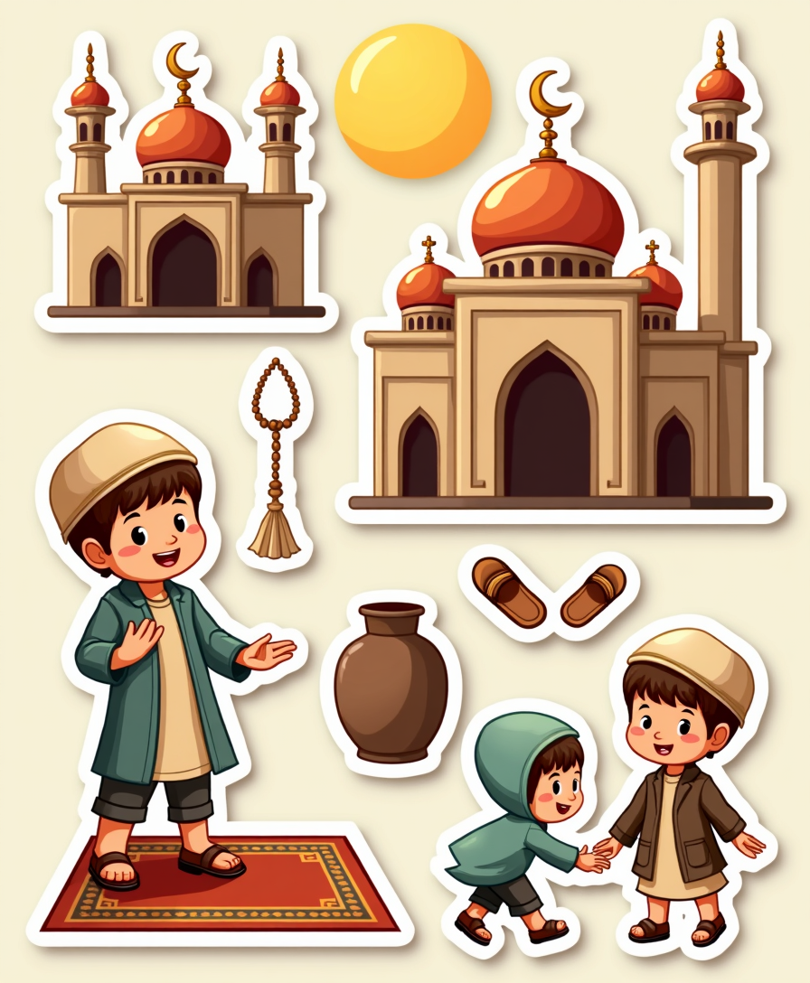 Indian Gods - Religious - Stickers Sheet v4